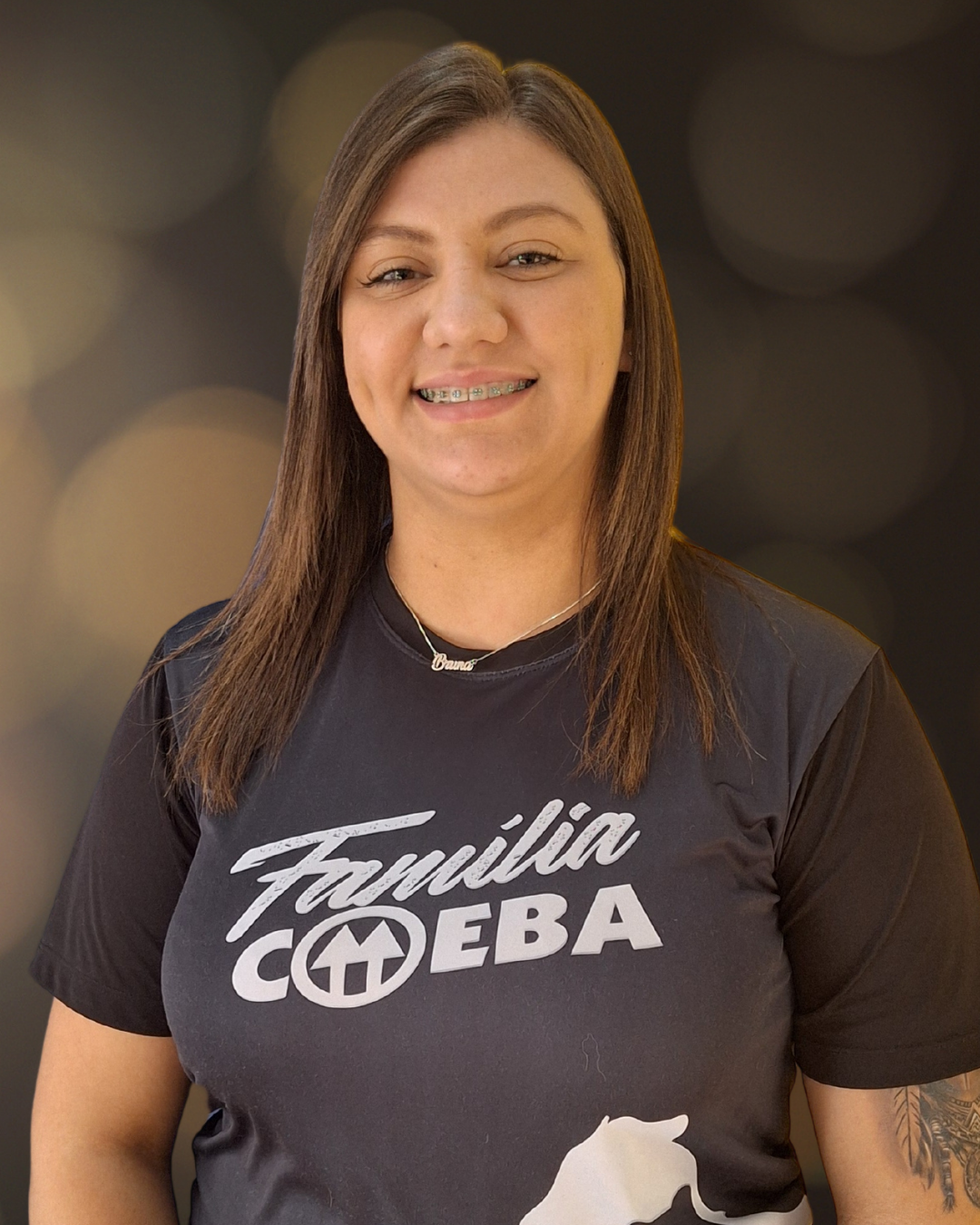 Foto da monitora Bruna